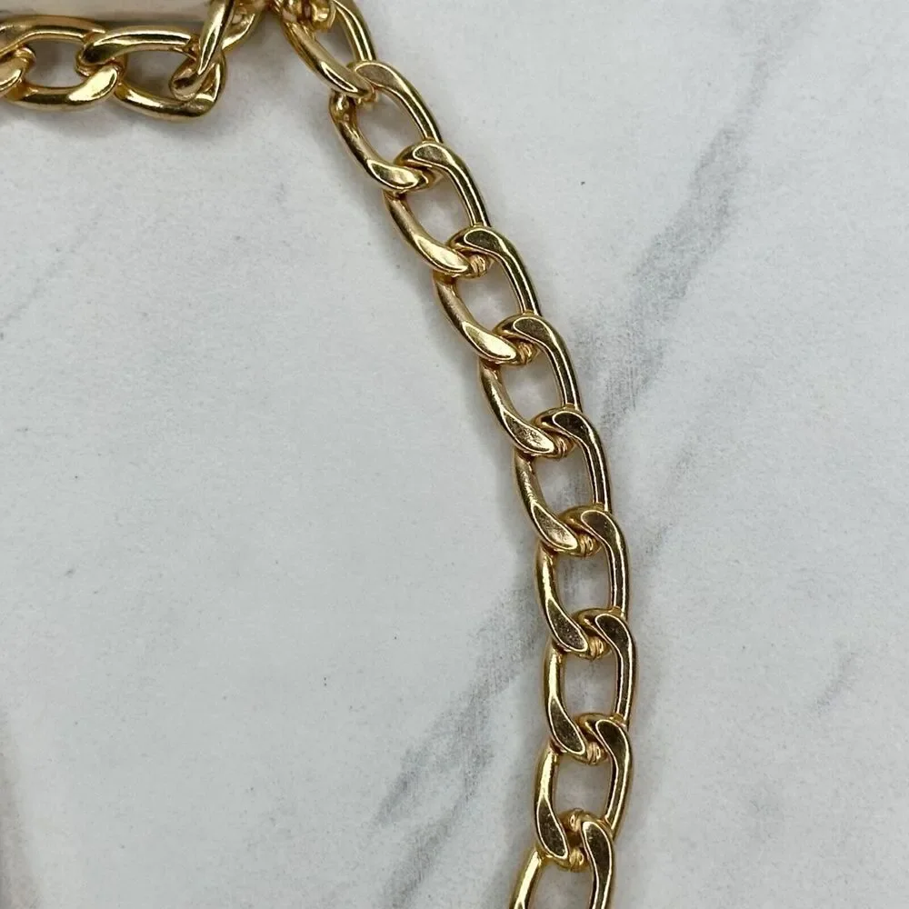 Da Vinci Gold Chain Link Belt Y2K Festival ✨